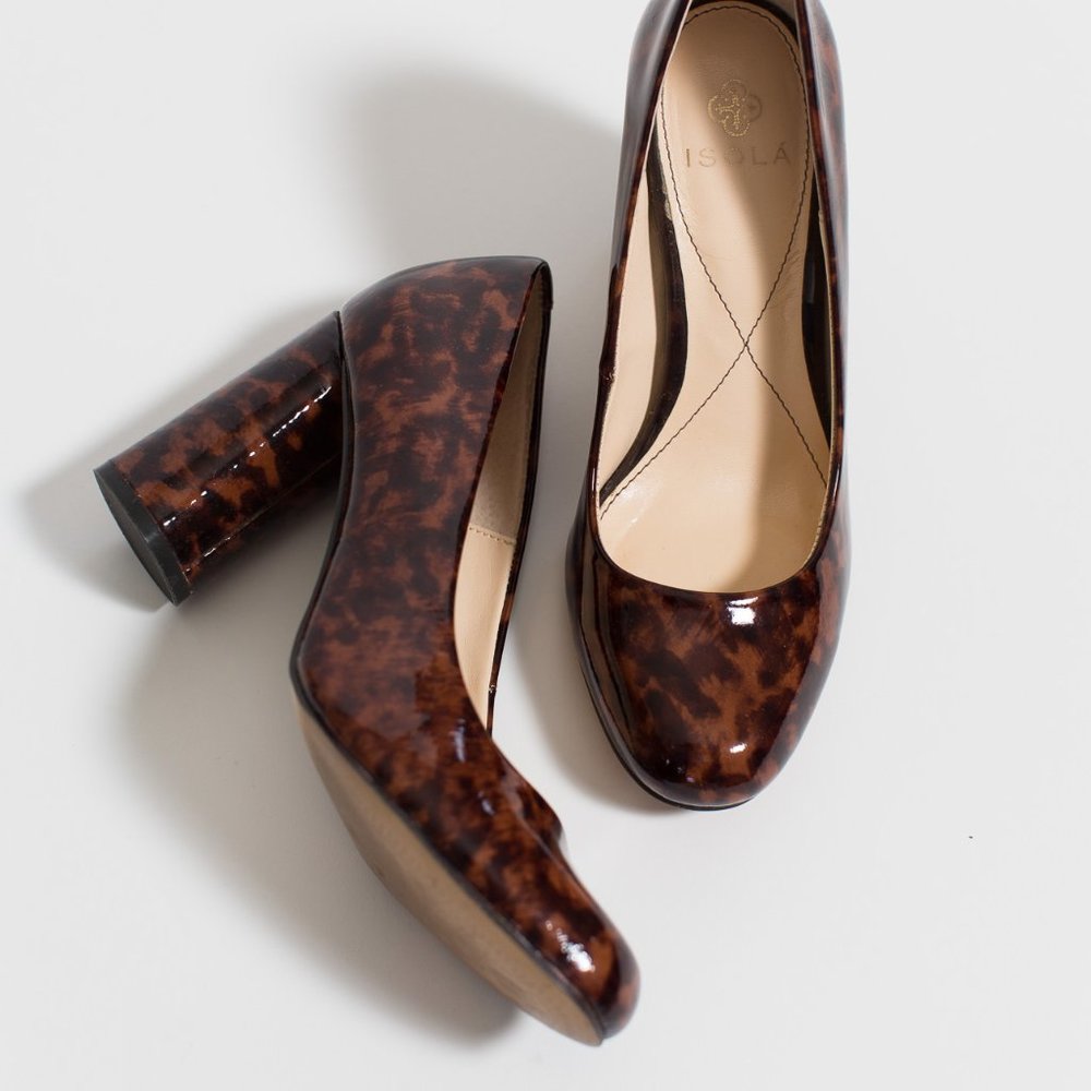 Cheetah Print Block Heels ✨Disc Ship✨